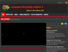 Tablet Screenshot of kauaisportsbarandgrill.com